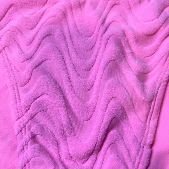 Wild Fable Women's Pink Terry Wavy Textured Bikini Bottom - Size XL - NWT - Picture 5 of 9